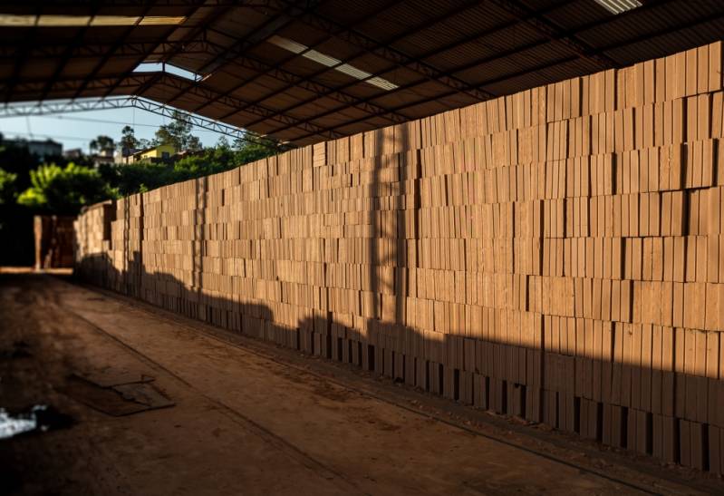 Blocão de Cerâmica Embu Guaçu - Bloco para Construção de Muro