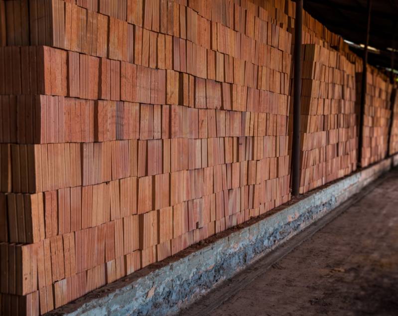 Bloco de Cerâmica para Construção Sorocaba - Bloco de Cerâmica Direto da Fabrica